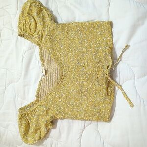 Aeropostale Off the Shoulder Crop Top